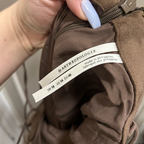 Anthropologie suede midi dress - Picture 5 of 5